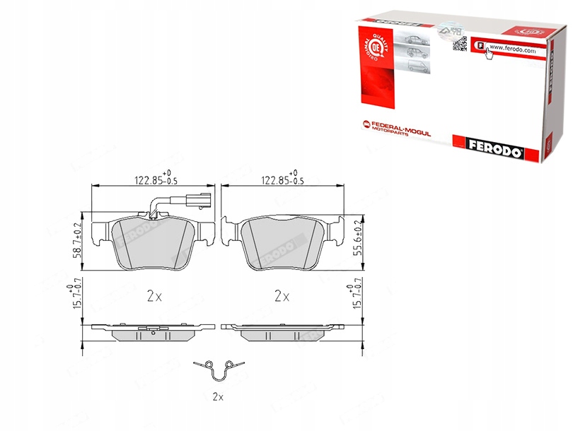 фото №1, Тормозные колодки тормозные задняя alfa romeo giulia stelvio maserati ghibli iii