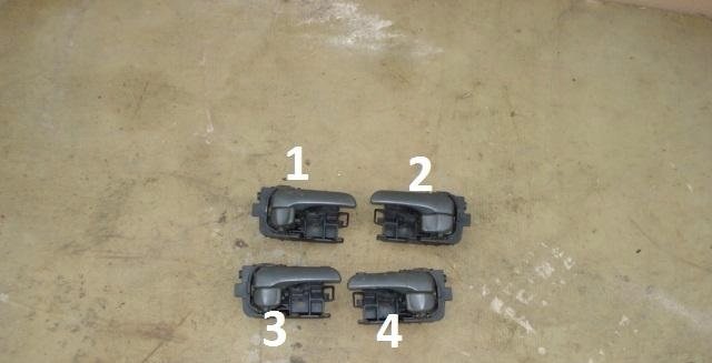 фото №1, Nissan x-trail 01-07 ручка внутрішня перед задня