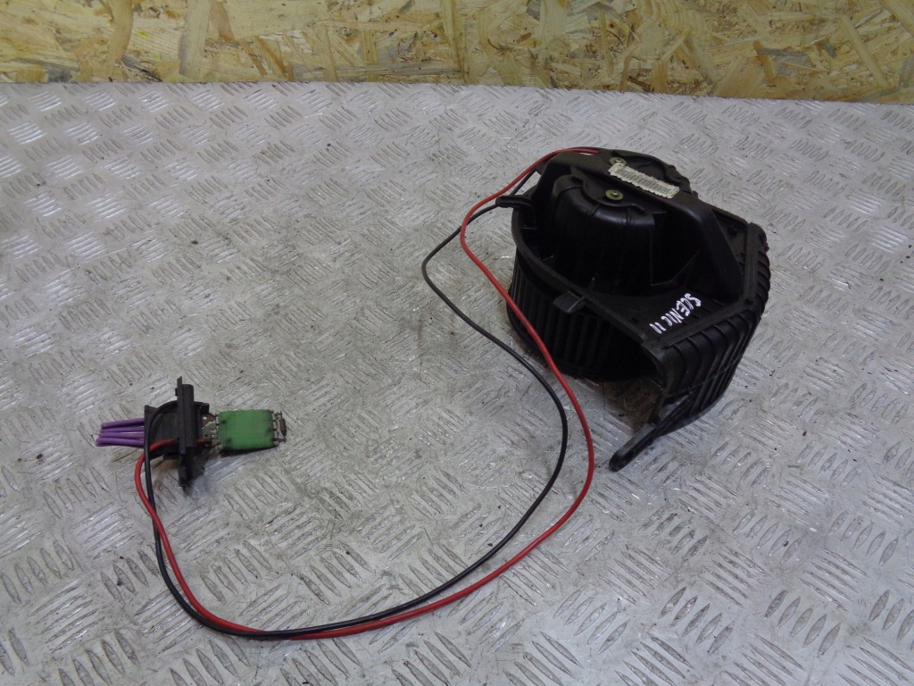 фото №2, Вентилятор повітродувка резистор f666583v renault scenic ii 2 1.6 2003-