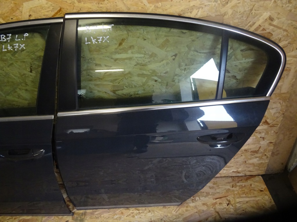 фото №4, Vw passat b7 дверь задняя sedan lk7x