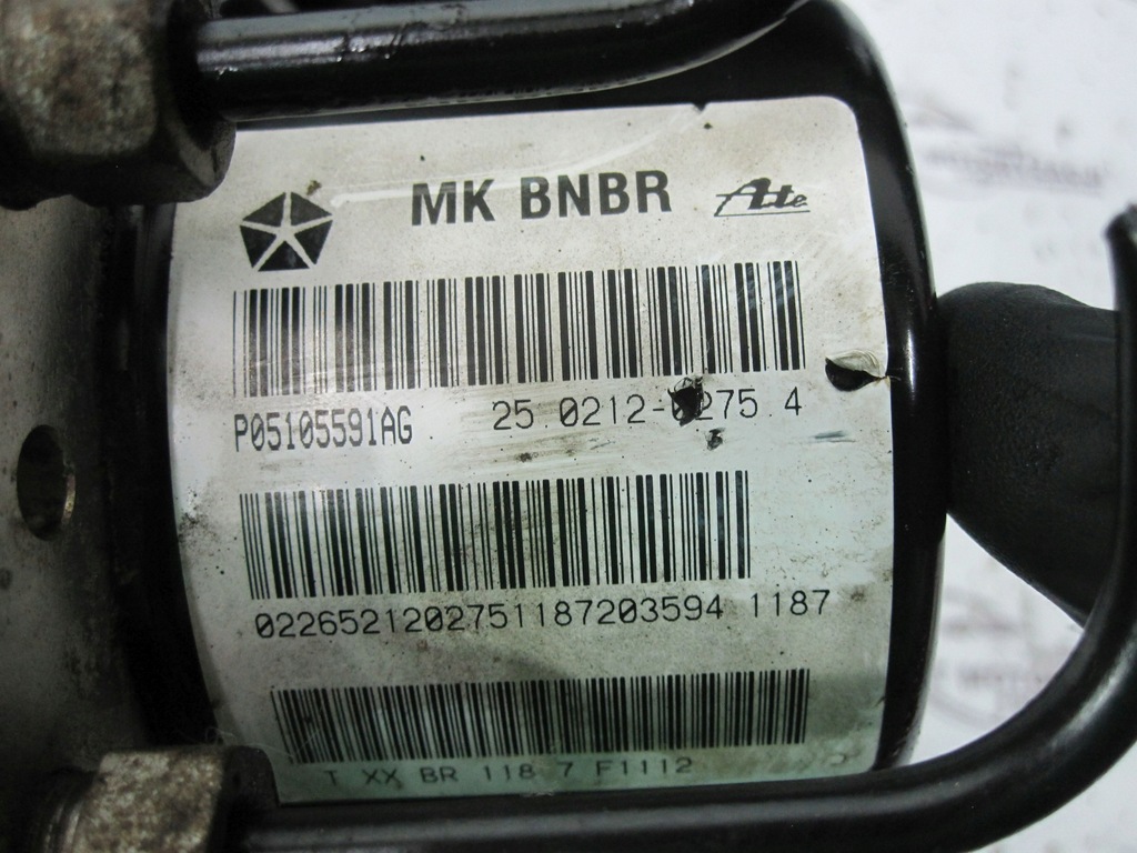 фото №8, Jeep patriot 08r насос abs p05105591ag