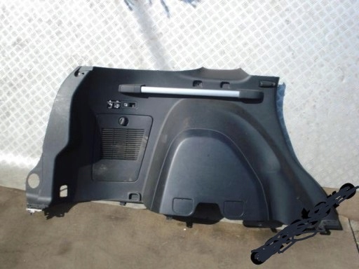 фото №1, Peugeot 4007 c-crosser обивка багажника левая