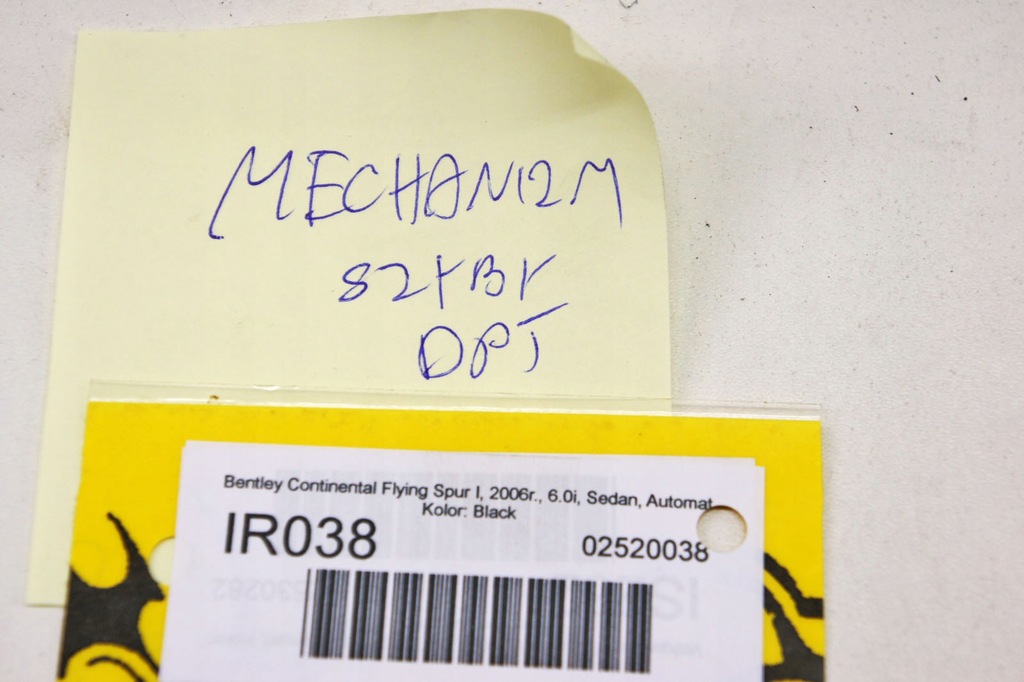 фото №9, Ir038 bentley flying spur i механизм стекло задняя