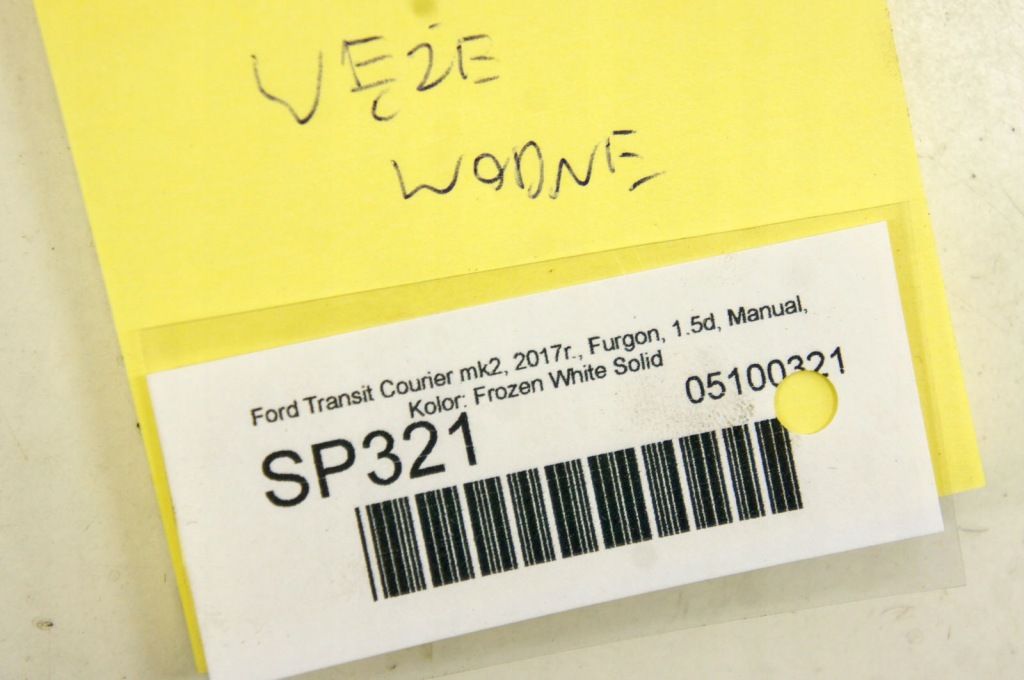 фото №7, Sp321 ford transit courier mk2 1.5d провода шланги wody комплект