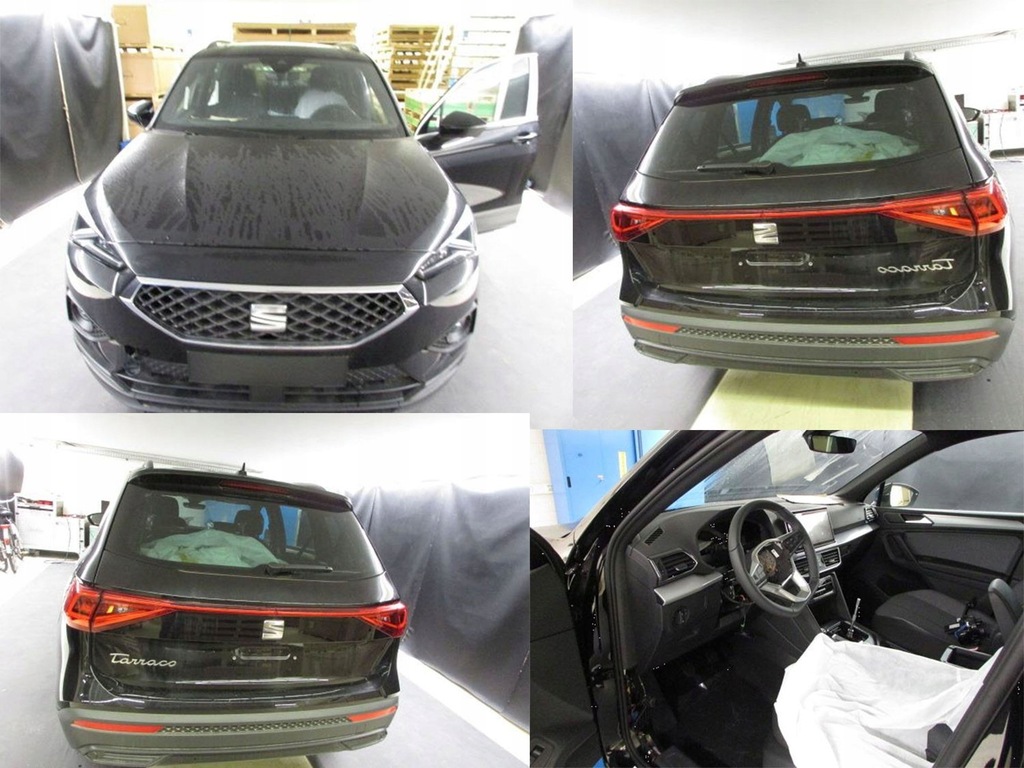 фото №7, Seat tarraco шторка багажника czarna 5nn867871 цвет: 2rx - чёрный 5nn 867