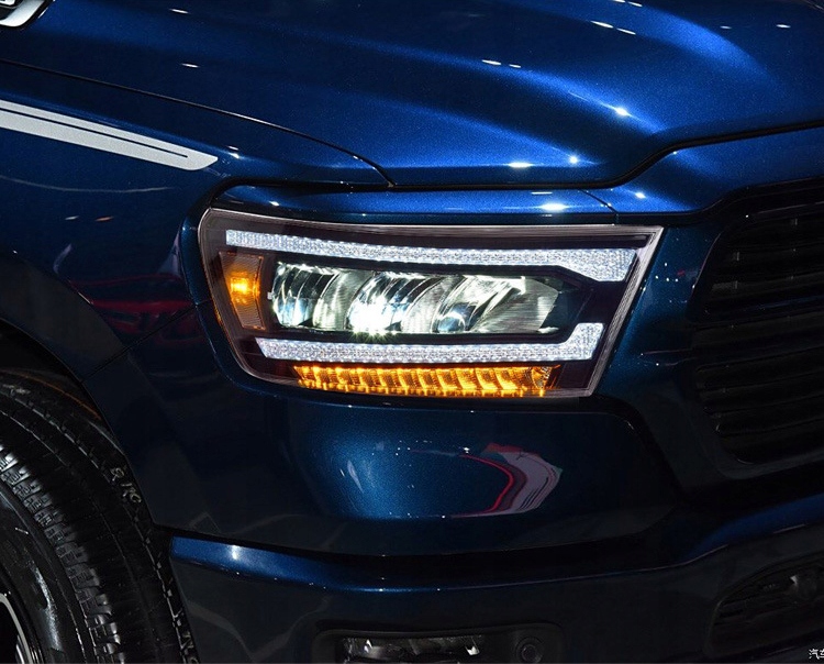 фото №11, Модуль фары автомобильных full led do лампа передних dodge ram1500 2019-2024 drl