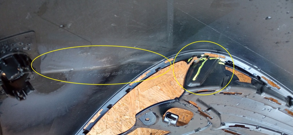 фото №13, Mercedes benz glc w254 x254 amg 22- бампер перед передний pdc a2548851501