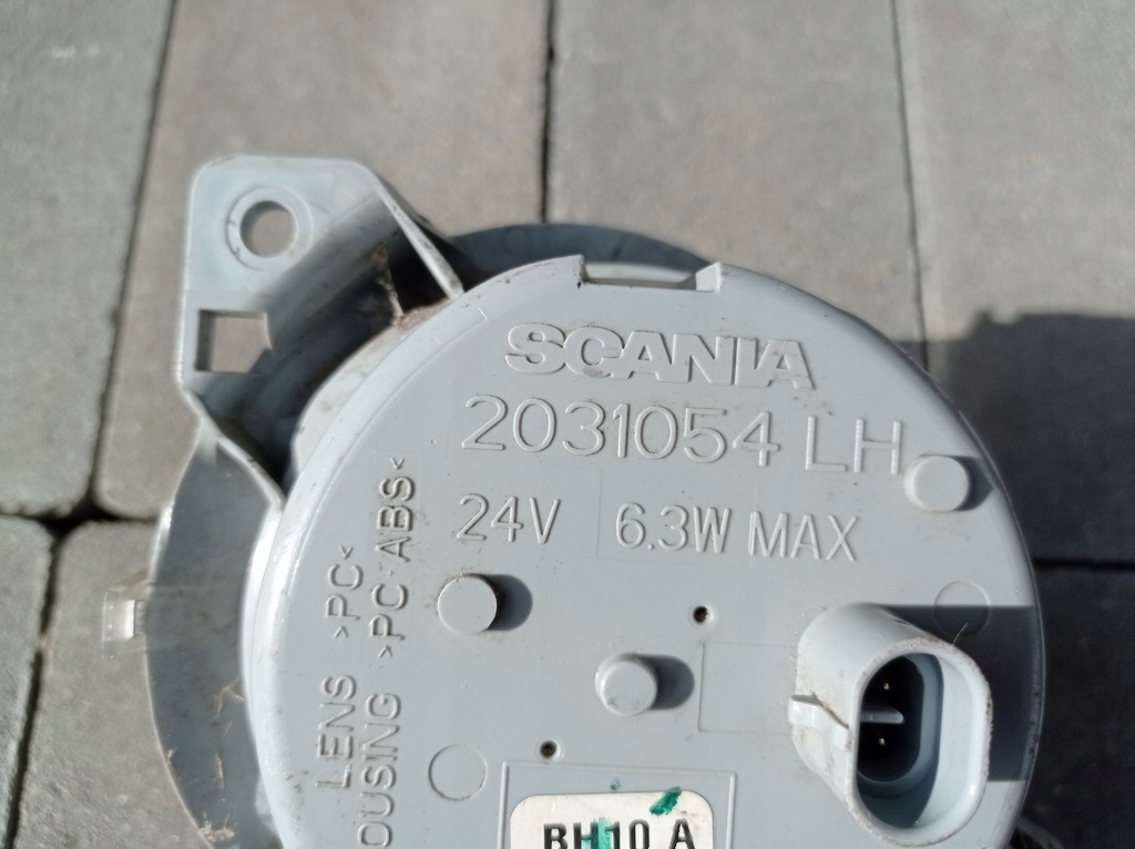 фото №3, Лівий протитуманна фара led scania r світло do рух денні