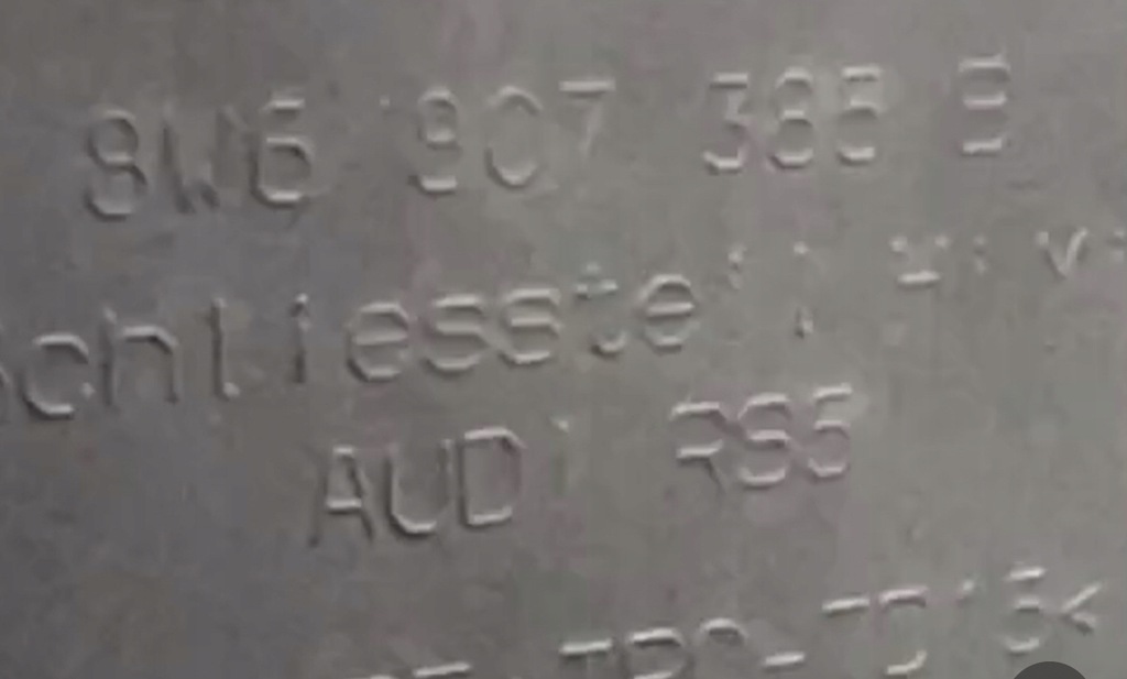 фото №14, Audi a5 rs5 8w6 16-21r бампер задняя задний 8w6807385b 8w6807511f szary