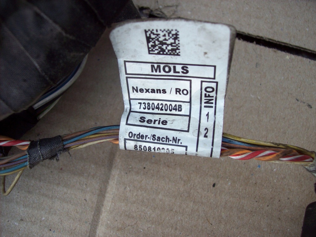 фото №5, Bmw e70 e71 жгут электропроводка двигателя n57d30c 5.0d