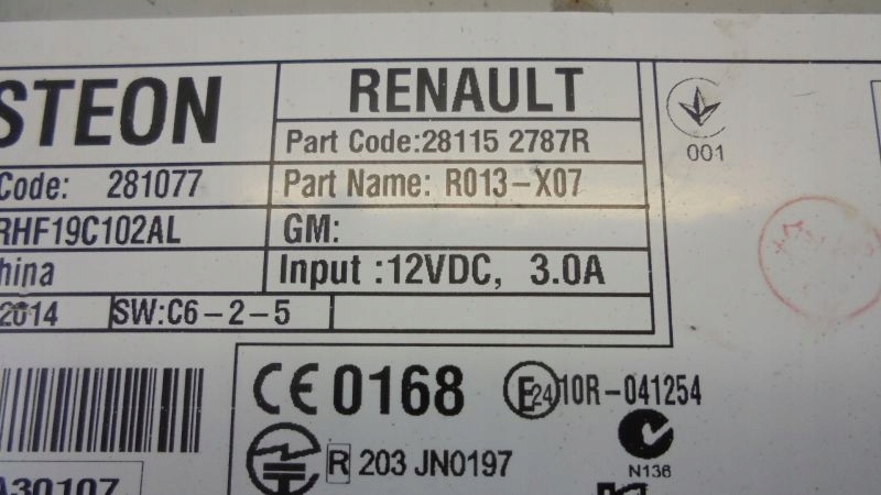 фото №6, Twingo iii радио cd oryg