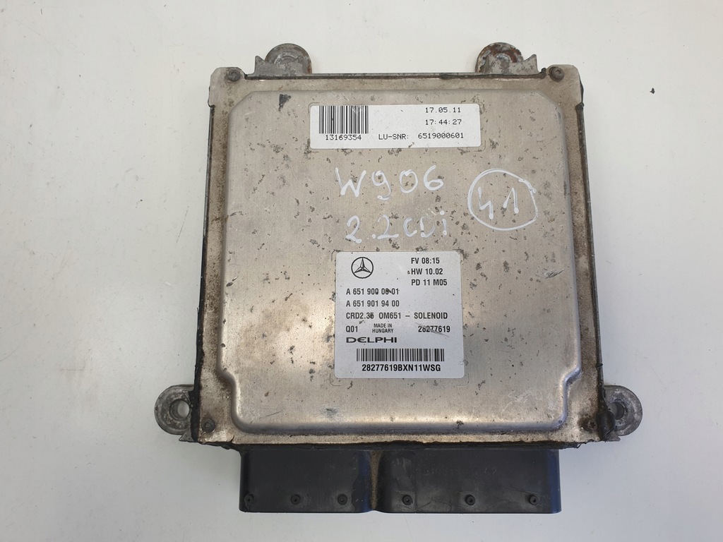 фото №1, Mercedes sprinter 906 2.2 cdi блок керування двигуна