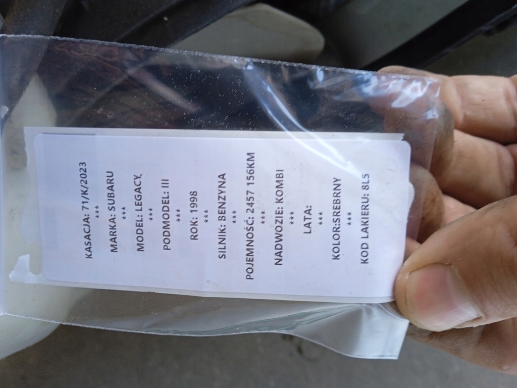 фото №6, Радиатор wody subaru legacy iii