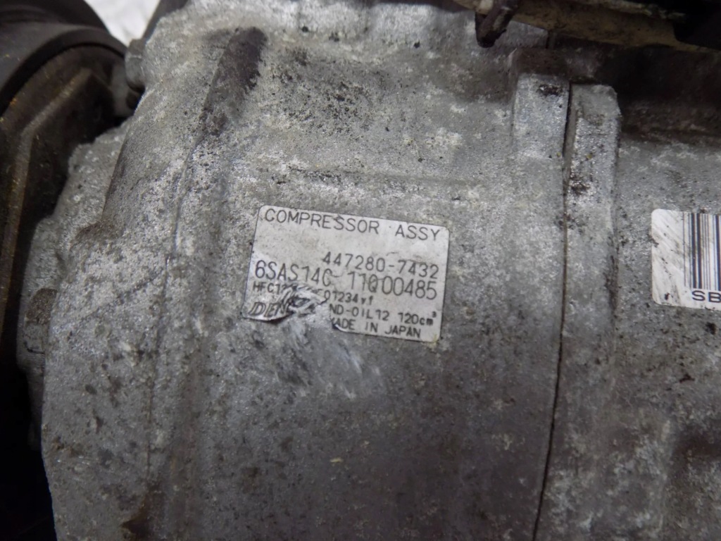 фото №5, Mercedes w176 renaut компрессор компрессор кондиционера 1.5 dci