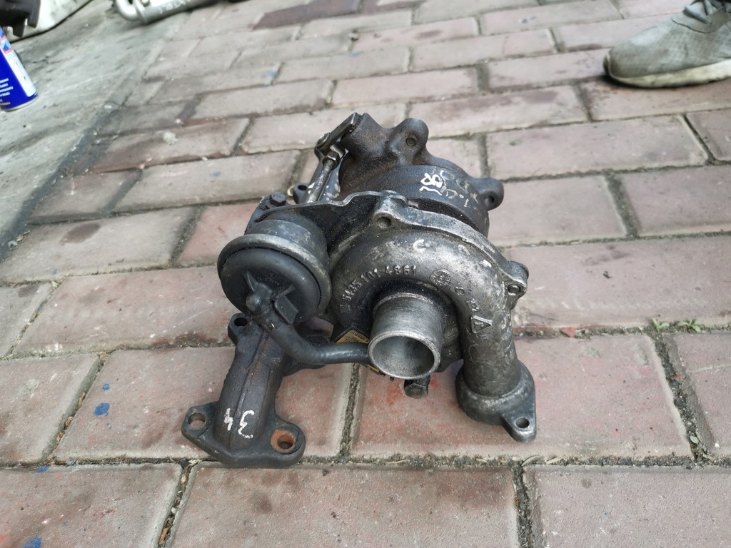 фото №8, Турбонагнетатель kp35-487599 peugeot ford 1.4 hdi