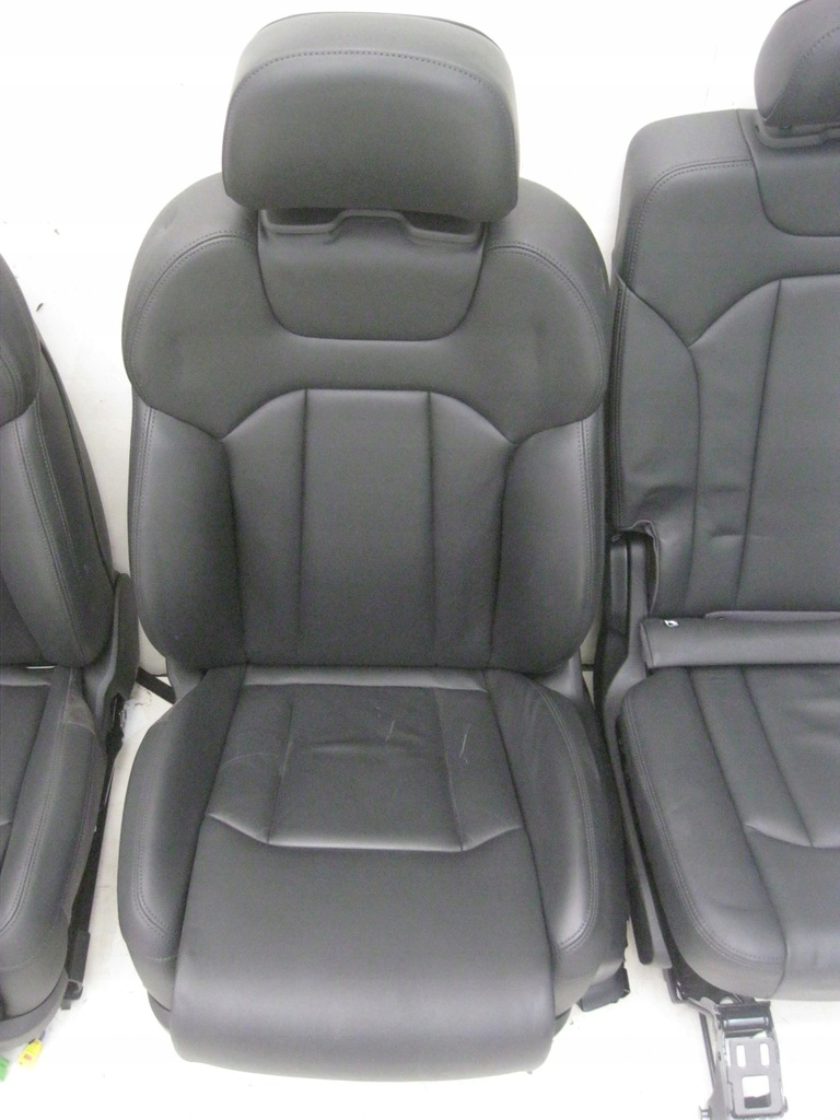 фото №7, Audi q7 4m сидіння сидіння оббивка тунель шкіра