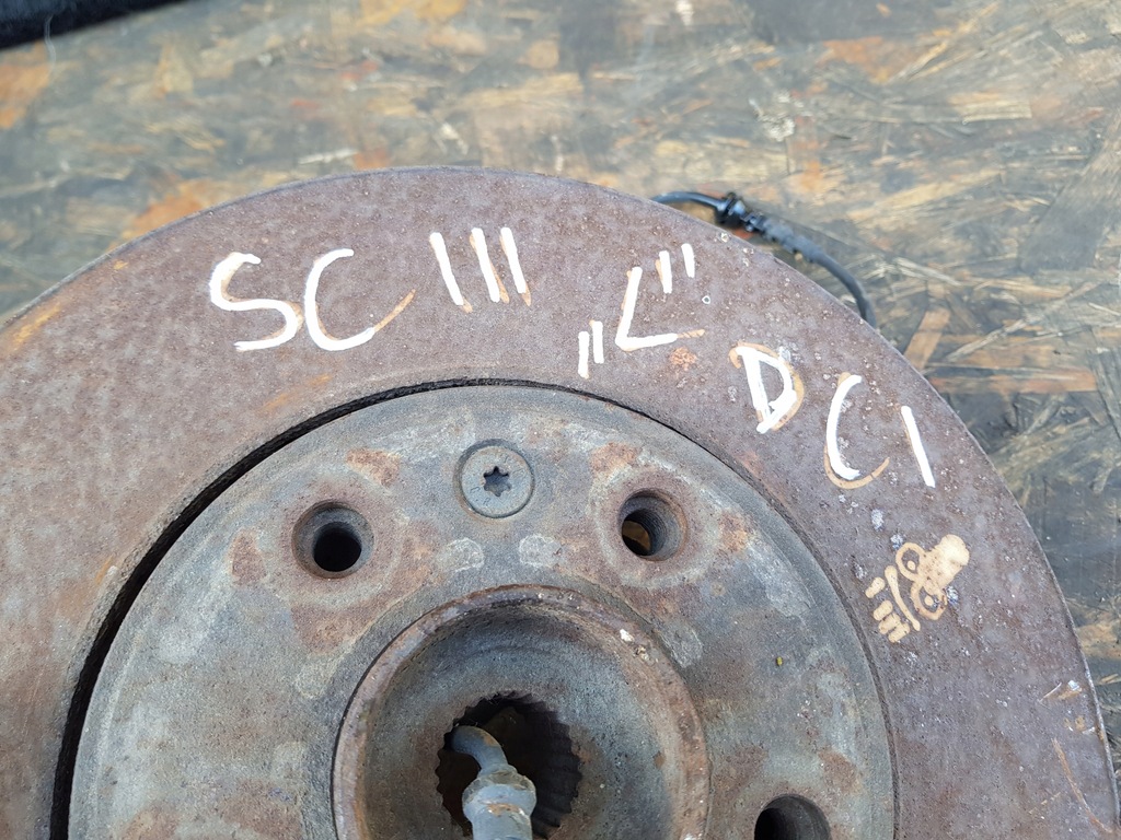 фото №1, Ступица поворотный кулак renault scenic iii левая dci