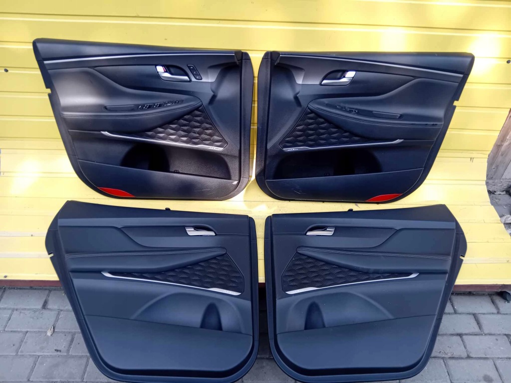 фото №7, Hyundai santa fe iv сидіння сидіння оббивка двері шкіра 18-