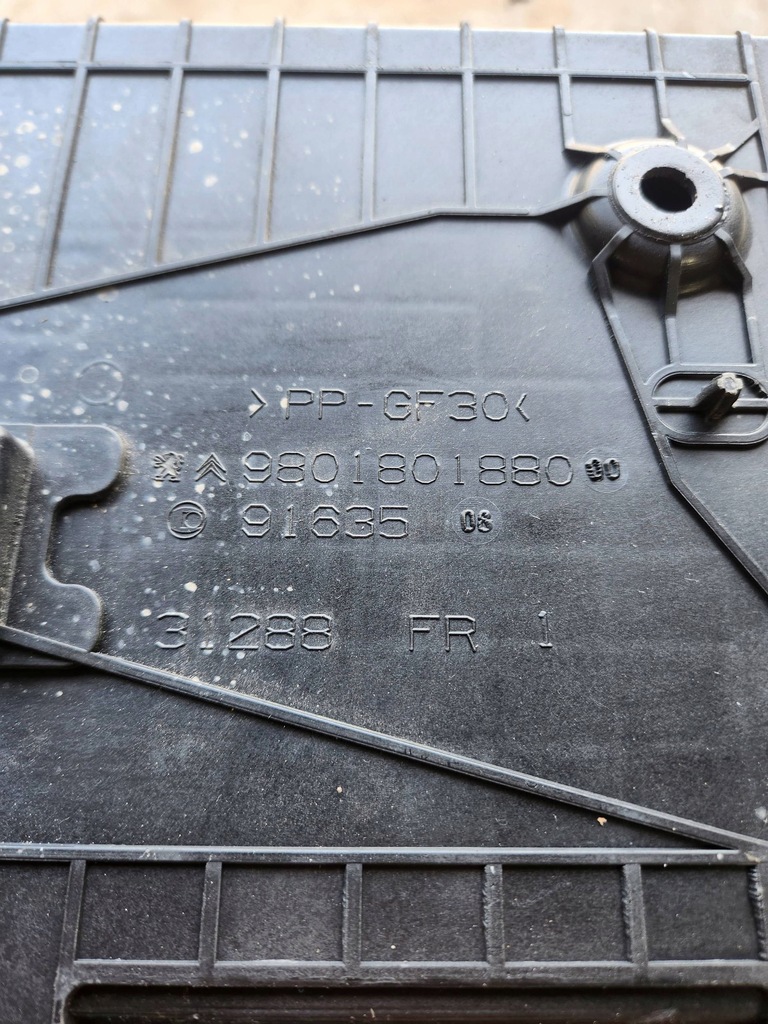 фото №5, Citroen c3 aircross основание корпус аккумулятор 9801801880