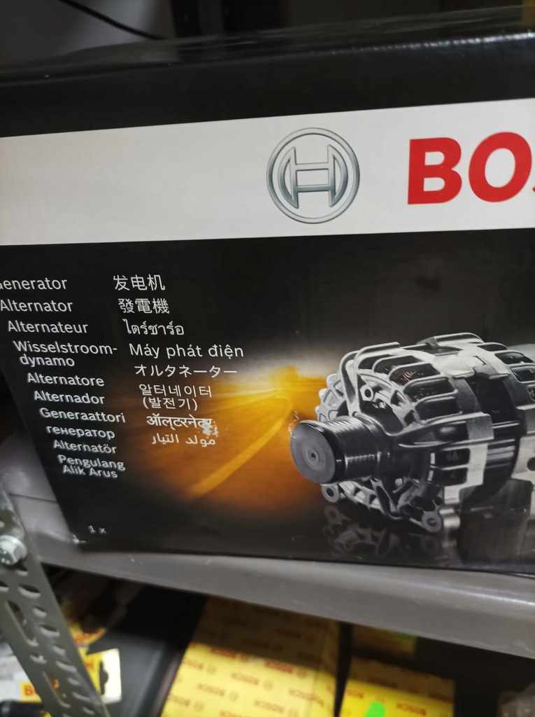 фото №1, Генератор daf 75cf bosch 124 655 411