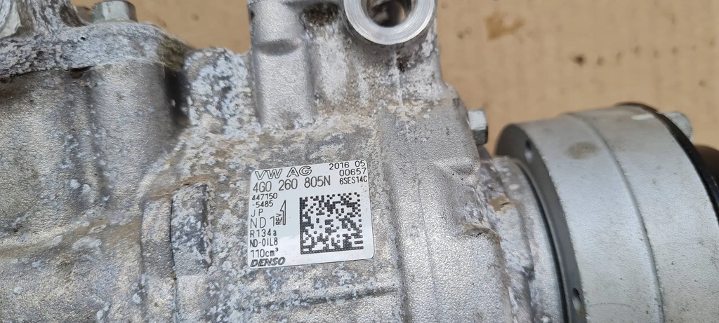 фото №5, S6 c7 4g lift компрессор кондиционера 4.0 tfsi 4g0260805n s7 4g