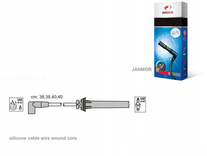 фото №1, Дроти запалювання kpl. dodge janmor