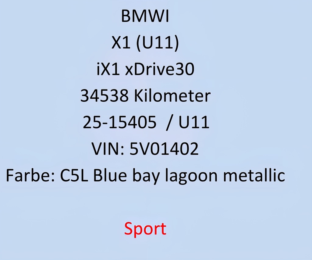 фото №8, Капот бампер крыло усилитель радиатор pas лампы bmw x1 ix u11 c5l