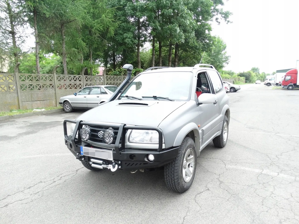 фото №7, Бампер стальной передний с кенгурятник suzuki grand vitara i 1998-2005