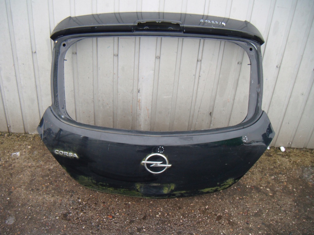 фото №3, Opel corsa d 3d 06- кришка багажника задня задня