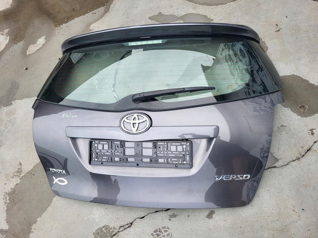 фото №1, Toyota verso 09-12r 1g3 кришка багажника задня камера