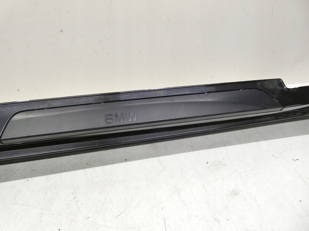 фото №7, Bmw 1 e87 молдинг порог правая накладка black sapphire металлик 475/9