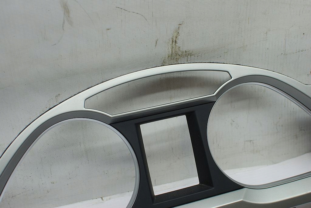 фото №6, Рамка dekor спідометра радіо консолі срібляста 4f1857115f audi a6 c6 avant