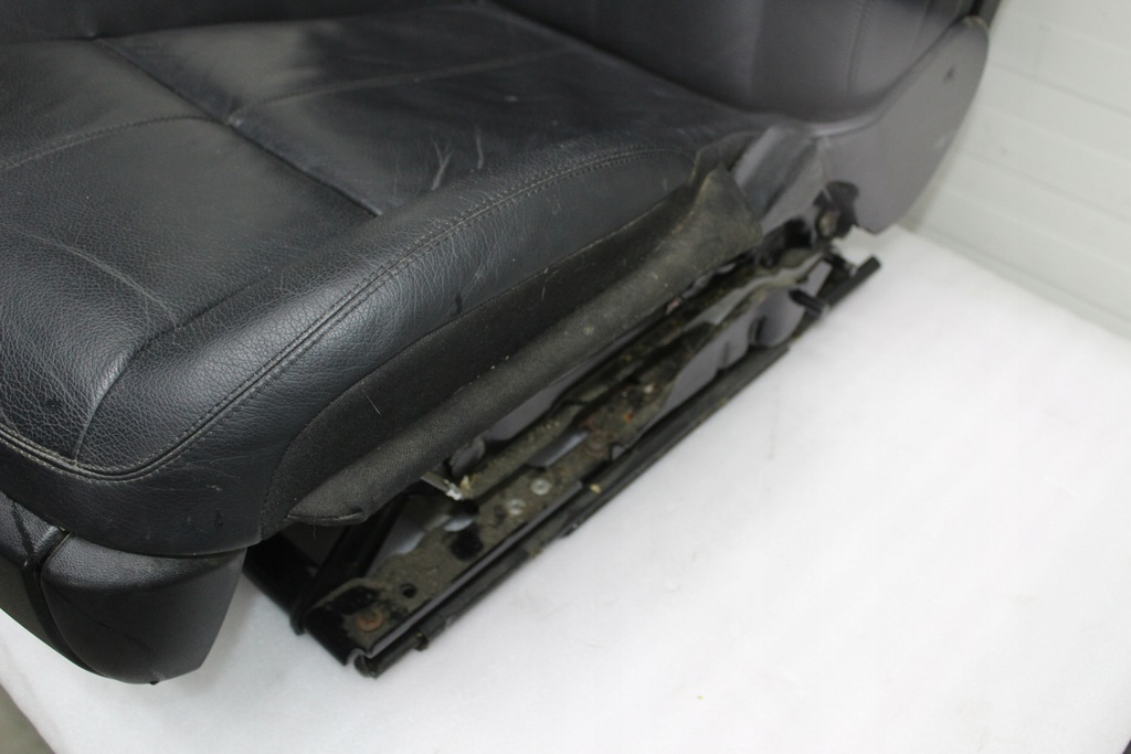 фото №9, Mercedes s klasa w221 сидіння правий przed liftem czarna шкіра підігріваємий