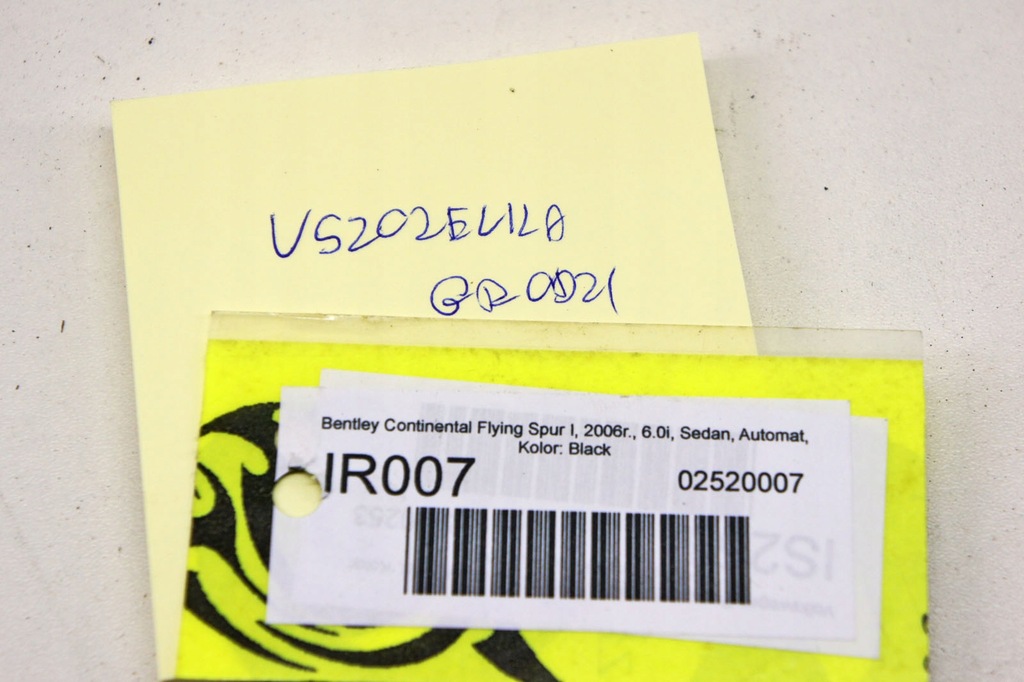 фото №6, Ir007 bentley flying spur i прокладка перегородка