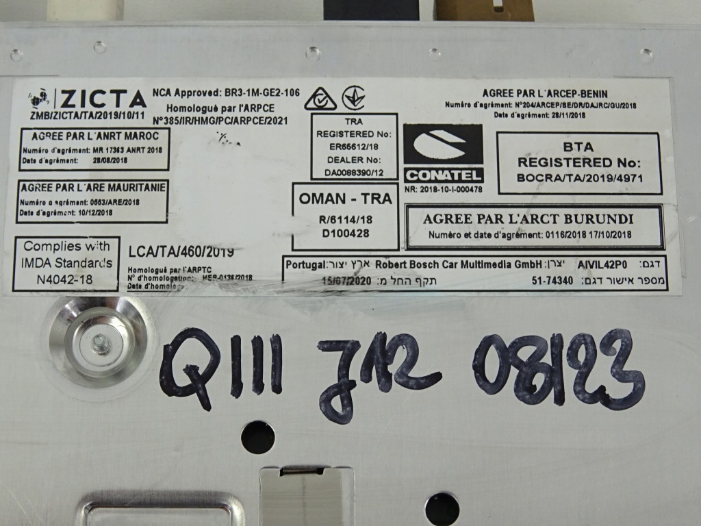 фото №11, Nissan qashqai j12 радио навигация экран дисплей 2591a6rp1b