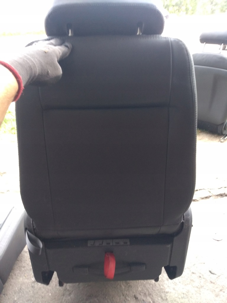 фото №3, Volkswagen touran i lift сиденья задняя 2/3 ряд кожа