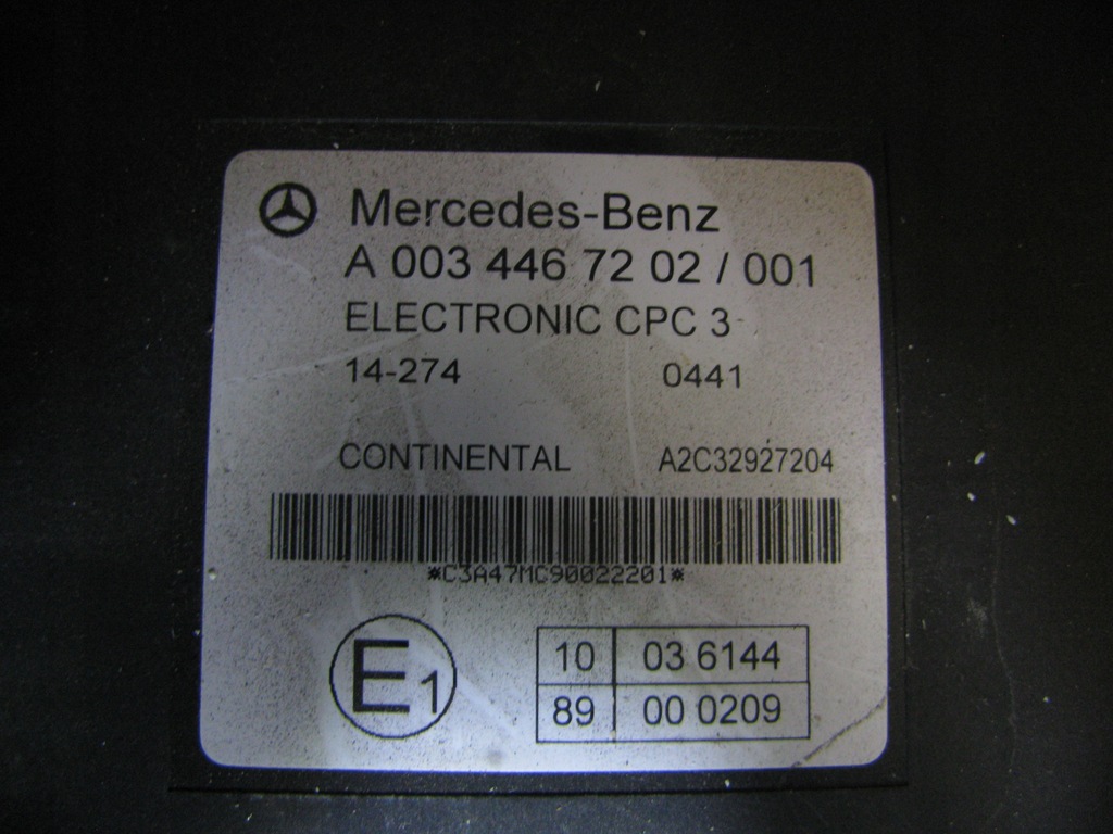 фото №2, Mercedes actros mp4 блок керування модуль cpc3