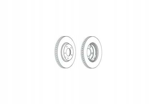 фото №1, Ferodo гальмівні диски гальмівні 2szt mazda mpv ii xedos 9