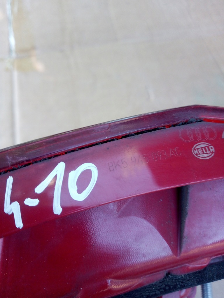 фото №9, Audi a4 b8 polift!!! sedan лампа задня ліва оригінал led!!! 8k5945093ac 4-10