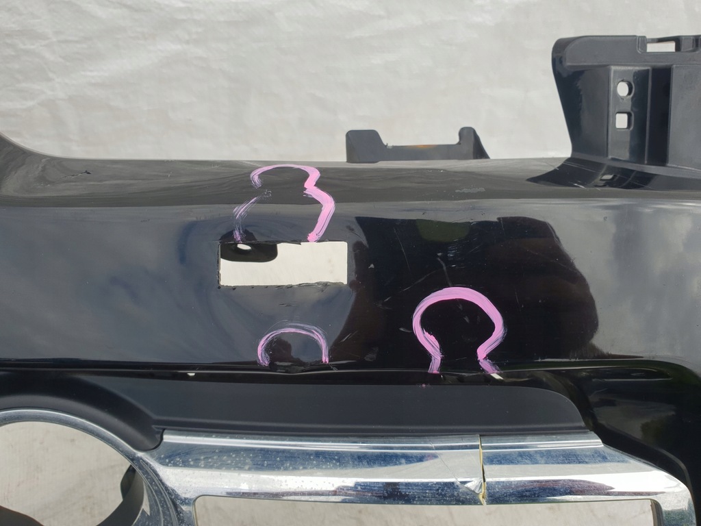 фото №8, Mitsubishi pajero iv lift 15-21 бампер перед передній омивачі 6400g152zz