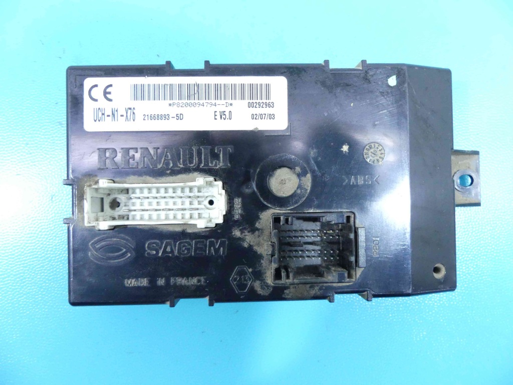 фото №4, Блок управления модуль renault kangoo i 8200094794b