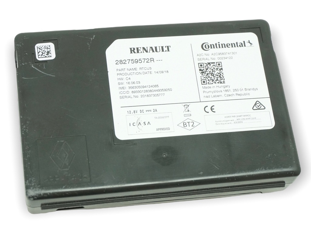 фото №1, Модуль навигации renault scenic iv 282759572r