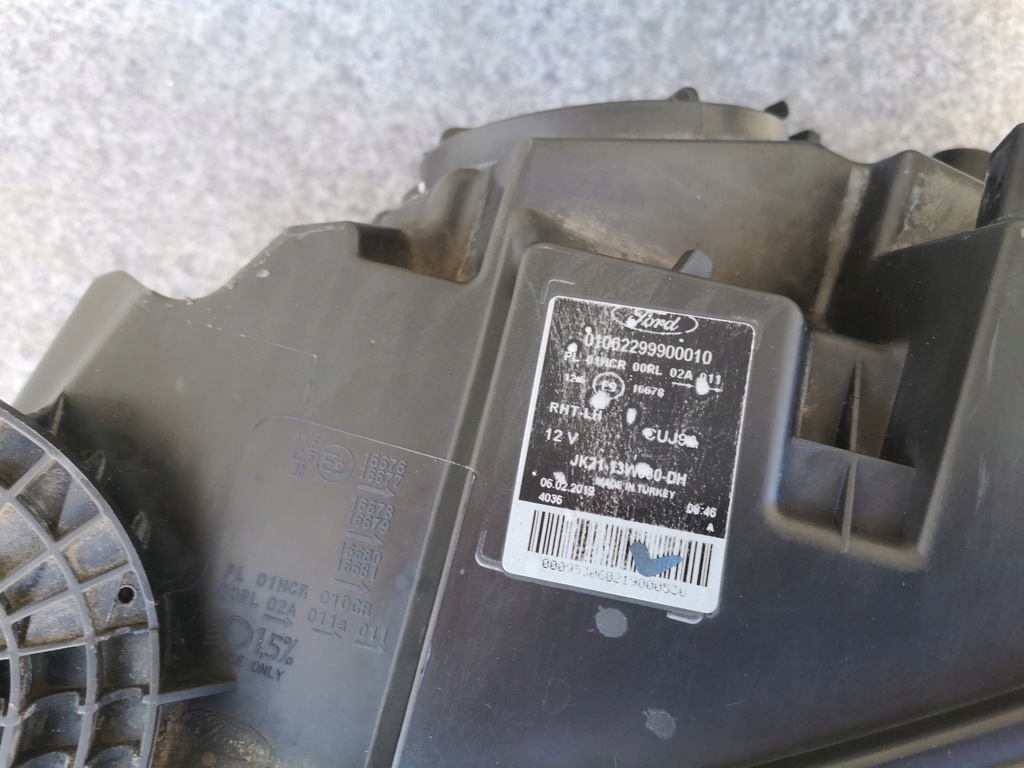 фото №10, Ford transit custom lift лінза led 17- лампа права ліва