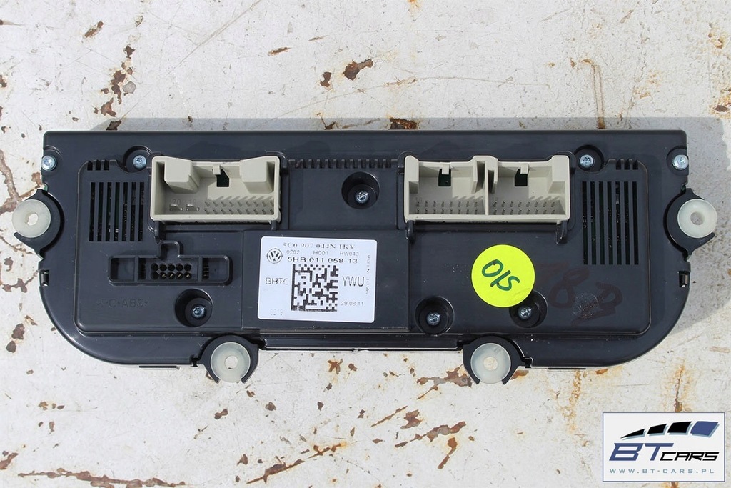 фото №6, Vw the beetle панель кондиціонера 5c0907044n модуль блок керування обдув кондиціонер 5