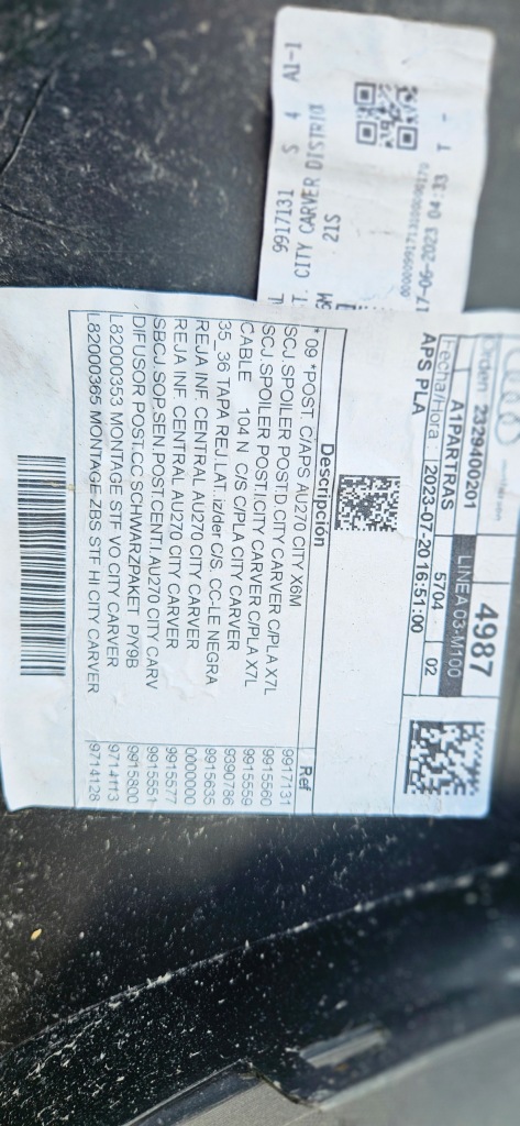 Бампер audi a1 ii 82a 18-24 citycarver задній pdc задній Ціна