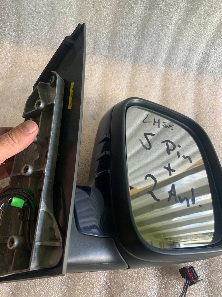 фото №8, 2k5857502cb vw caddy 2011-15 правое elektr зеркало 5 pin + 2 europa lh5x