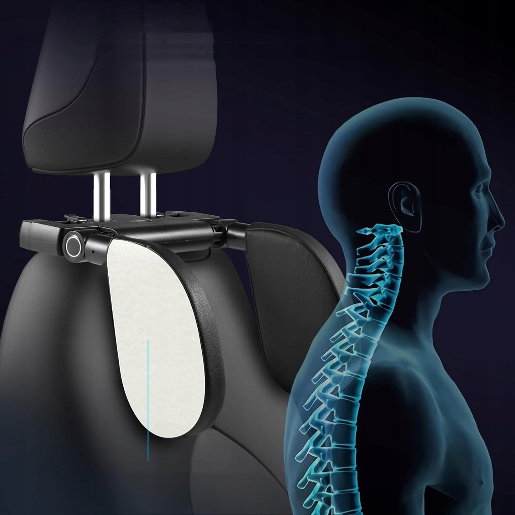 фото №9, Oddychająca подушка підголівник бічного do автомобільний, комфорт dla snu