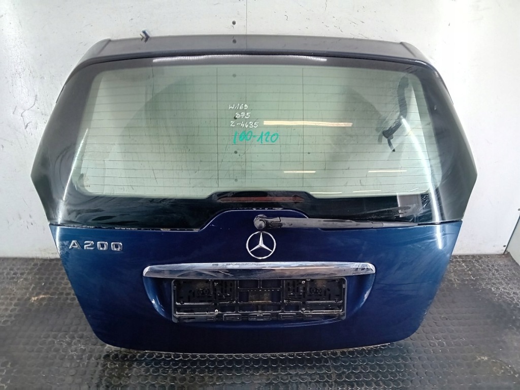 фото №1, Кришка багажника багажника mercedes-benz klasa a w169 375
