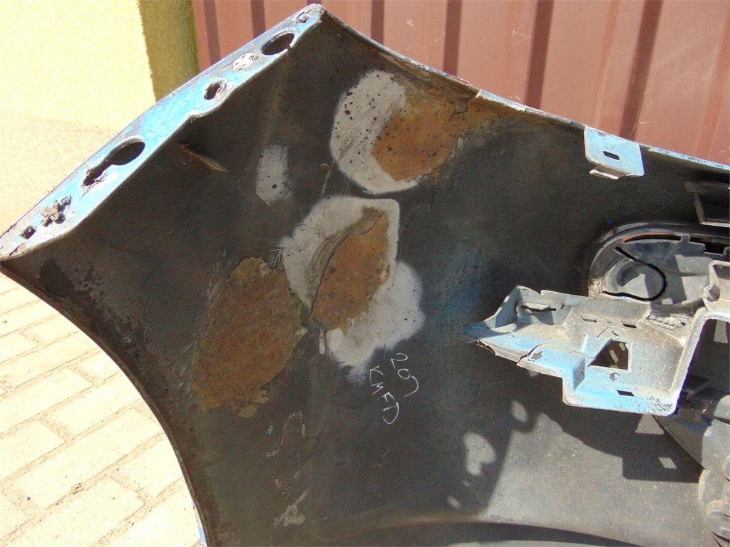 фото №7, Peugeot 207 бампер перед передній демонтаж