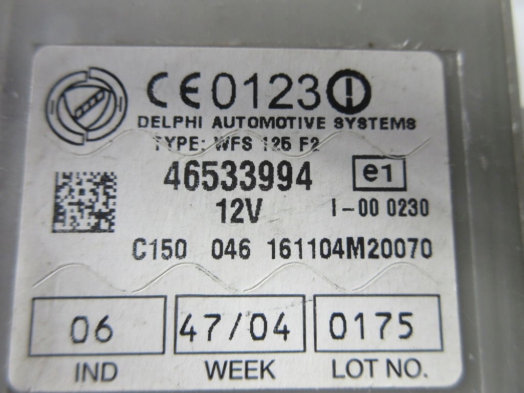 фото №5, Модуль імобілайзер fiat seicento panda 46533994